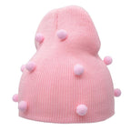 Baby Winter Autumn Warm Knit Hat For Girls Boys Solid Color For Baby and Kids