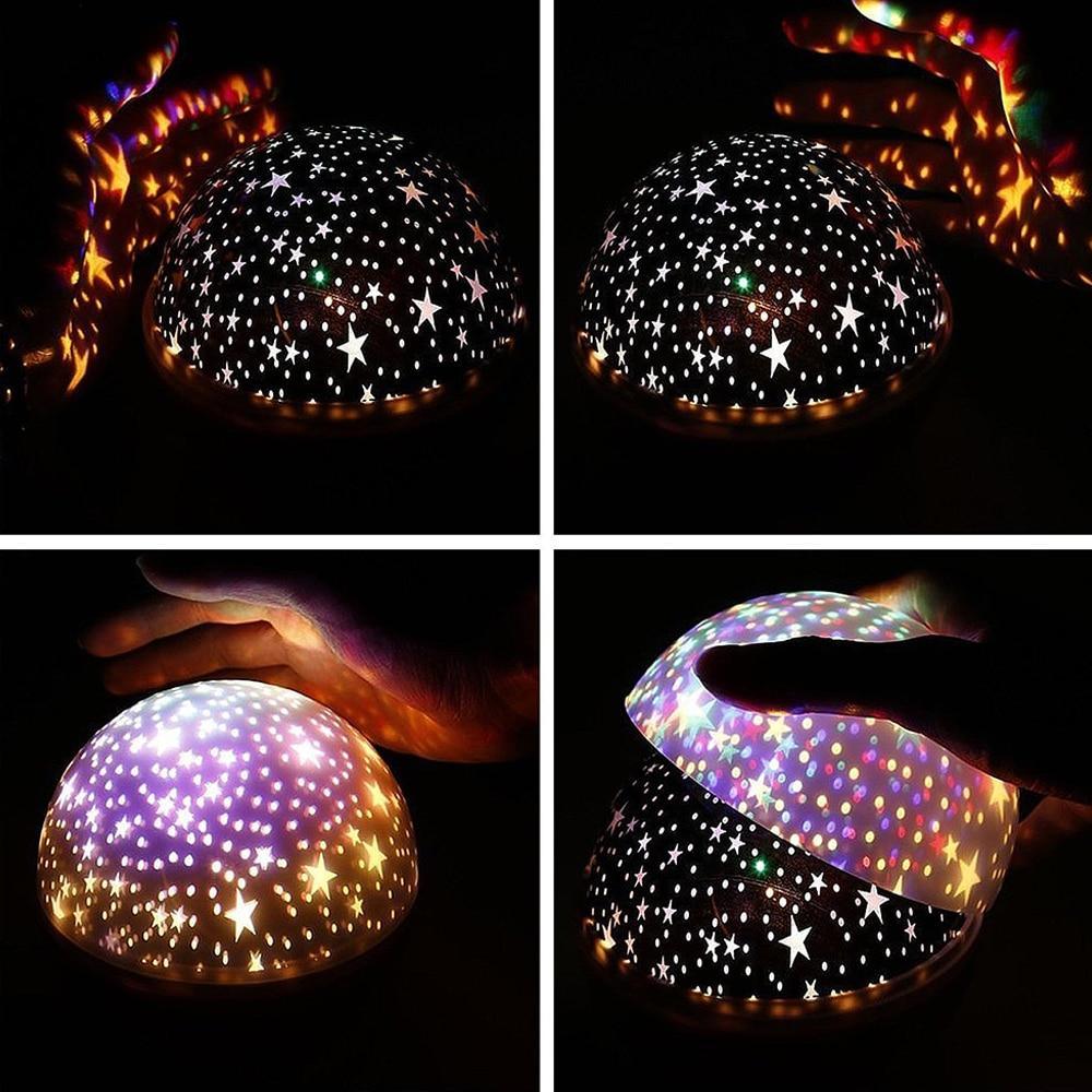 LED starry Night Light Projector Lamp For Baby And Children Sleep Room Interesting Light Shot Modern Lamp - SJB-DIAMOND ELITES