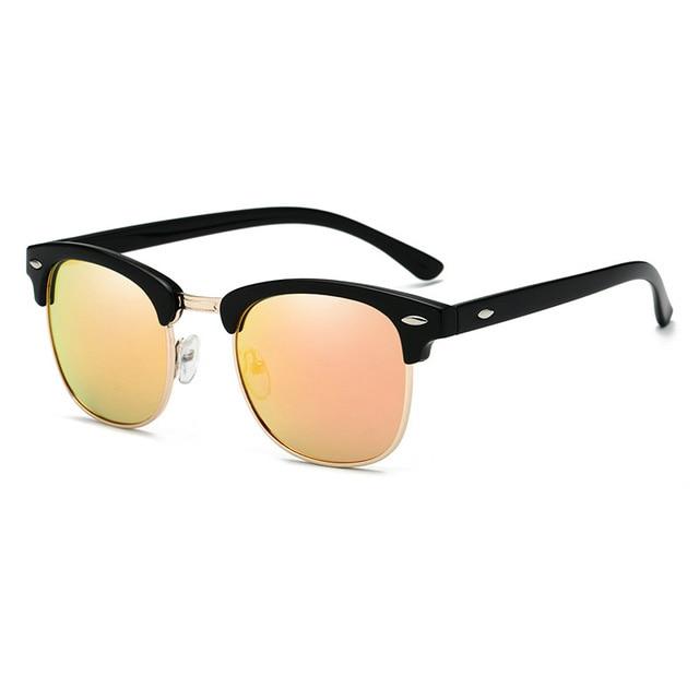 Polarized Sunglasses Men Women  Brand Design Eye Sun Glasses Women Semi Rimless Classic Men Sunglasses Oculos De Sol UV400 - SJB-DIAMOND ELITES