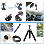 2025 Sports Action Camera Accessories Kits 58 in 1 for All Action Cameras Lootquake LLC