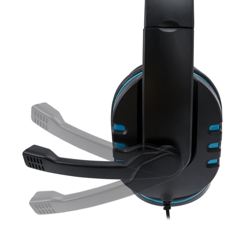 STEVVEX Professional 3.5mm Wired Gaming Headset Deep Bass Game Earphone Gamer Headphones with Microphone for PC Computer Laptop PS4 - SJB-DIAMOND ELITES