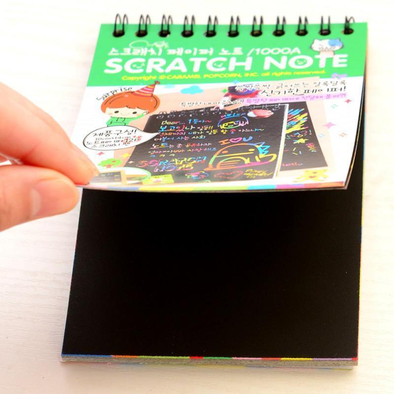 Kids Drawing Toys Scratch Paintings Magic Art Drawings Baby Educational Magic Books Child Birthday Gifts - SJB-DIAMOND ELITES