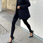 Elegant High Waist Cotton Fitness Basic Pants Casual Spring New Female Skinny Leggings Women Seamless Fitness Leggings Women Seamless Push Up Leggings Workout Pants Breathable Pants Stevvex