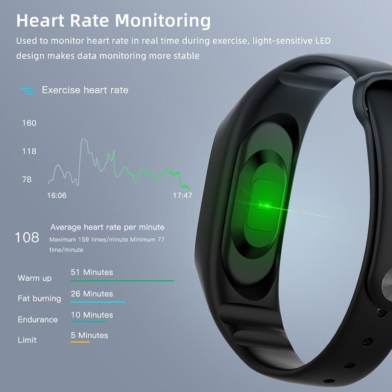 Smart Fitness Waterproof Sports  Watches  For IOS and Android Sistems  Smartwatch With Heart Rate Monitor and Blood Pressure With Several Functions For Men Women and Kids - SJB-DIAMOND ELITES