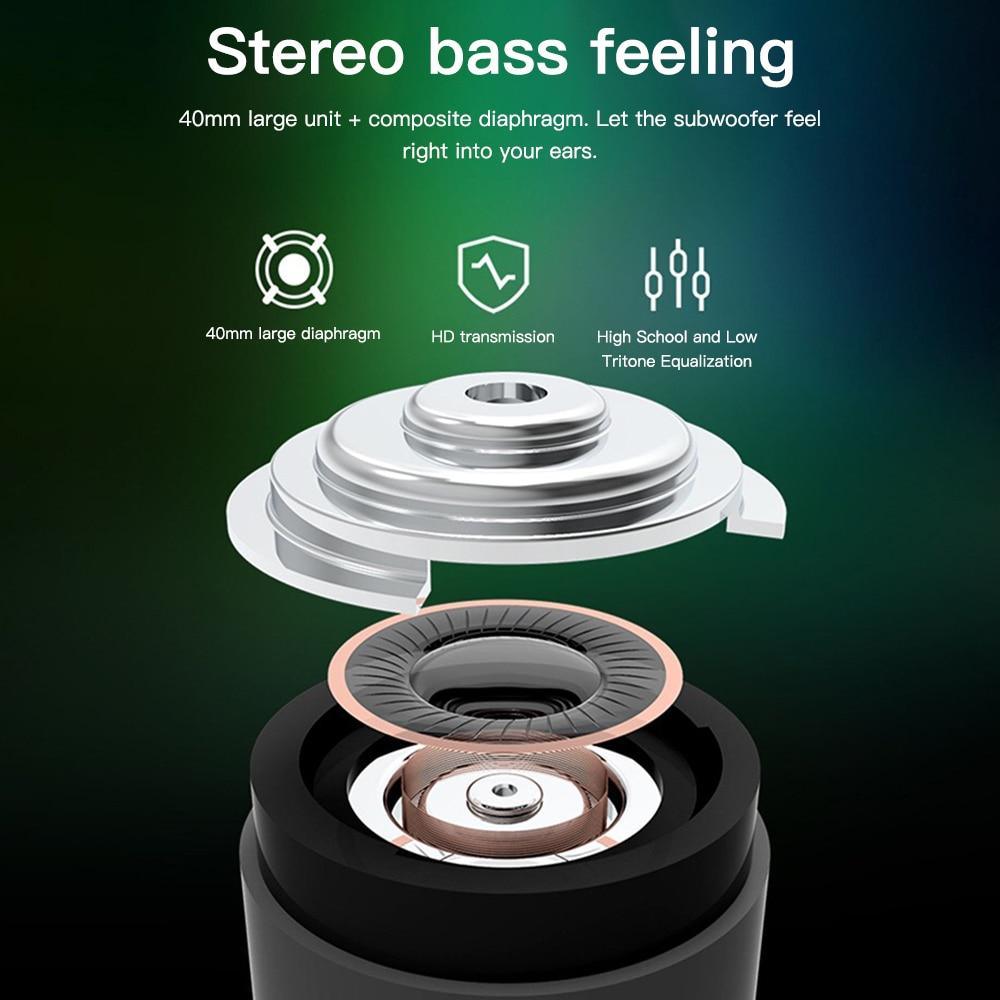 KIds Luxury Interesting Stevvex Portable Headset Wireless Bluetooth folding Headphones Headset Audio Adjustable Game Earphones With Microphone For PC phone (Pink) - SJB-DIAMOND ELITES
