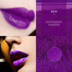 32 Colors Makeup Lip Stick Powder Long Lasting Lip Gloss Cosmetic Pigment DIY Lip Gloss Powder Material Lip Glaze Pigment Lootquake LLC