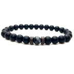 Lava Stone Men Wrist  Bracelet Natural Moonstone Bead Tibetan  Chakra Diffuser Bracelets For Men Jewelry Cool Gifts - SJB-DIAMOND ELITES