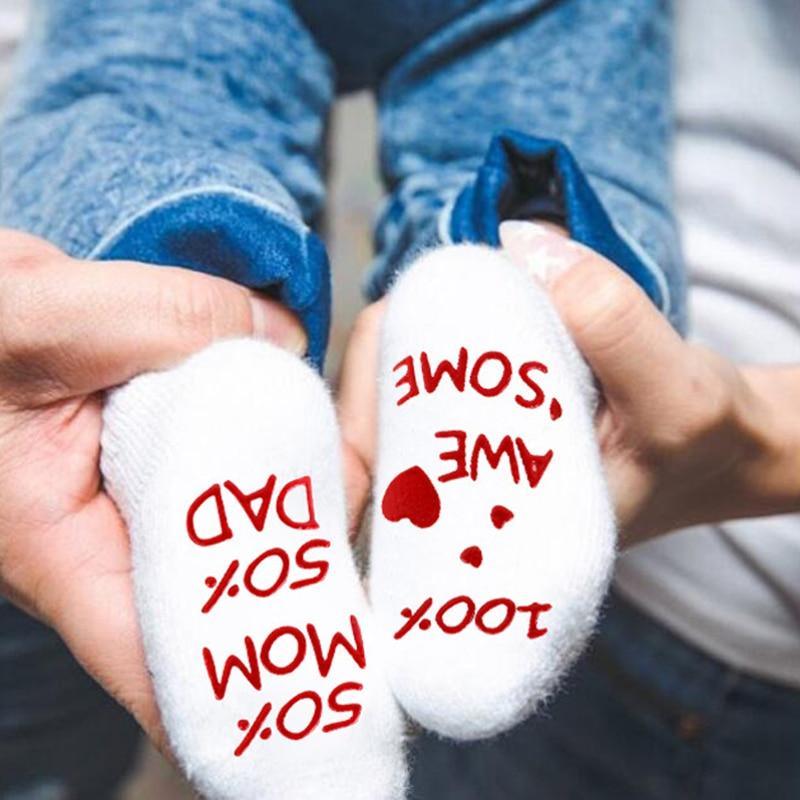 Cute Stylish Infant Baby Socks Combed Cotton Toddler Anti Slip Socks For Baby Boys And Girls Stevvex