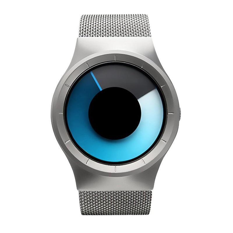 Watches Men Top FASHION Brand Casual Stainless steel Mesh Band Unisex Watch Clock Male female Gentleman gift - SJB-DIAMOND ELITES
