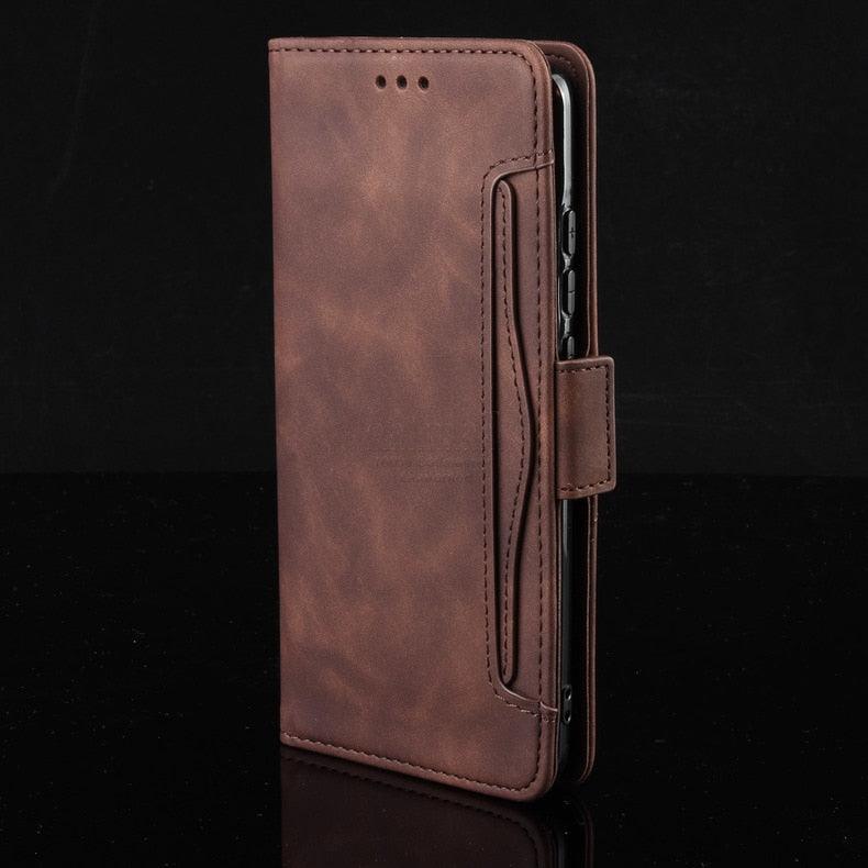 Wallet Cases For iPhone XR Case Magnetic Closure Flip Cover For iPhone X XS Max Leather Card Photo Holder Phone Bags PU Leather Flip Case Cover Stand Pocket for iPhone Stevvex