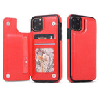 Luxury Leather Cover For iPhone 14 12 13 Mini 11 Pro XR XS Max 6 6s 7 8 Plus 5 5s Wallet Phone Card Slot Flip PU Leather Kickstand Card Slots Case Double Magnetic Clasp Durable Shockproof Cover For iPhone Stevvex