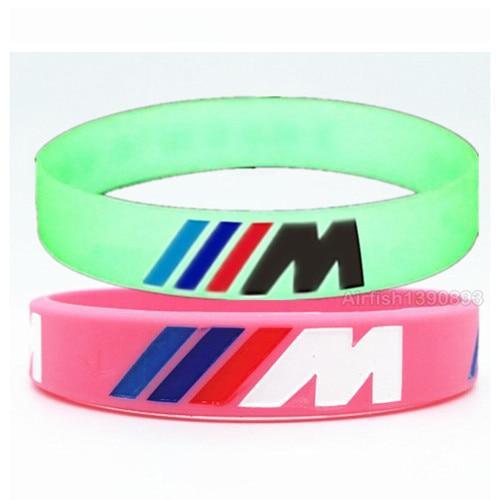 Hologram Bracelet ///M Sport M Power Black White Silicone Wristband Bangle for Auto Club Fans M3 M5 M6 3/5/7 Series - SJB-DIAMOND ELITES