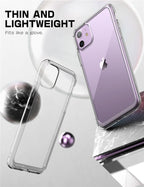 For iPhone 11 Case 6.1 inch Stylish Protective Bumper Case Elegant Cover For iPhone 11 6.1 inch Protective Clear Case For iPhone Ultra Slim Shockproof Clear Transparent Soft Case Stevvex