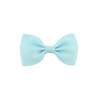 Colorful Mini Bow Tie Hair Clip Small Sweet Solid Ribbon Bow Safety Hair Clips Hairpins Baby Girl Hair Accessories
