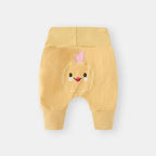 3-24M Baby Thick Pants Winter Newborn Thicken Cotton Baby Girl Pants Loose High Elastic Waist Autumn Pants Kids Boys Trousers For Kids