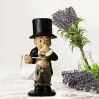 Cute Old Man Shape Statue Model Handmade Decorative Wide Application Display Sculpture Yard Decoration Crafts Home Ornament Lootquake LLC
