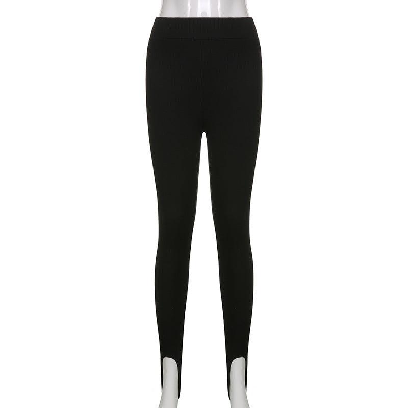 Elegant High Waist Cotton Fitness Basic Pants Casual Spring New Female Skinny Leggings Women Seamless Fitness Leggings Women Seamless Push Up Leggings Workout Pants Breathable Pants Stevvex