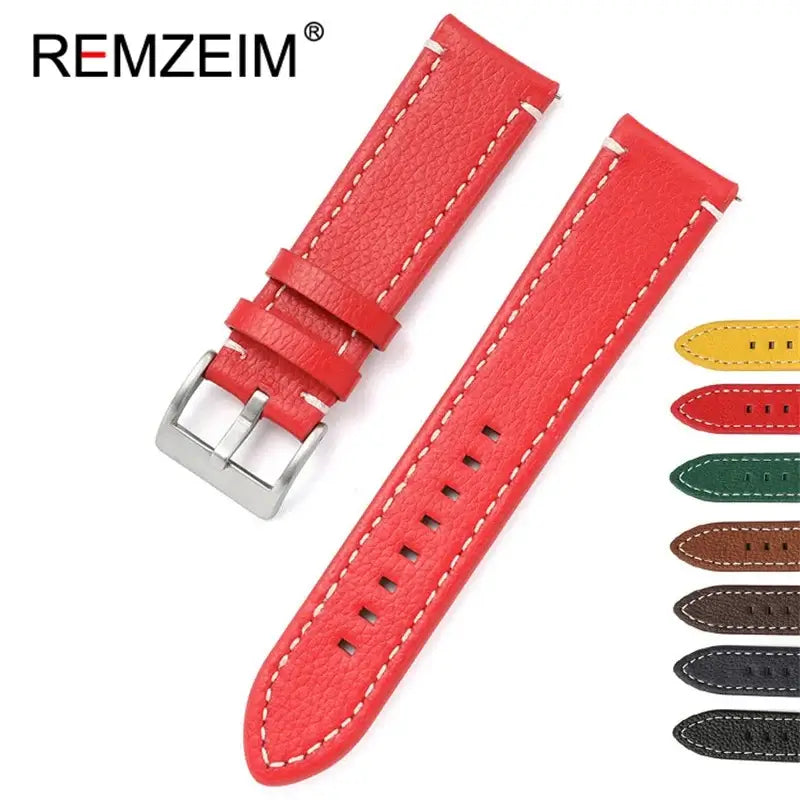 Ticwatch Leather Band - Premium Classic Design for Style - SJB-DIAMOND ELITES