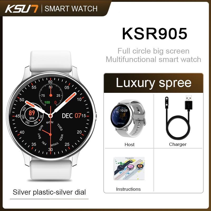 NEW Luxury Elegant Woman Bluetooth Android/ios Waterproof GPS Smart Watch With Touch Screen Sport Health Multifunctional Smart Watch - SJB-DIAMOND ELITES