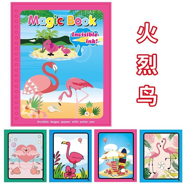 Early Education Montessori Painting Drawing Board For Kids Toys Coloring Book Doodle & Magic Pen Magic Water Drawing Book - SJB-DIAMOND ELITES