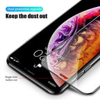 3PCS Full Cover Tempered Glass for iPhone 7 8 6 6S Plus SE 2020 Screen Protector for iPhone 13 12 11 XR X XS Max Pro Mini Glass Tempered Glass Screen Protector 5D Upgraded Full Cover Edge-to-Edge for iPhone