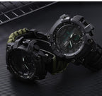 Military Survival  Men Watch With Compass/whistle /scraper/Waterproof 30M Outdoor Men Sports G Style -Shock Watch Relogio Masculino - SJB-DIAMOND ELITES