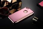 Luxury iphone Flip Case iphone 11 12 13 14 Cover Clear View Windows Mirror Magnetized Simple Closure Unique Flip Phone Stylish Case For iPhone Stevvex