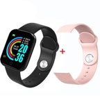 Luxury NEW Fashion Style Stainless Steel Smart Watch For Women and Men Electronics Sport Wrist Watch For Android IOS Square Smartwatch Smart - SJB-DIAMOND ELITES