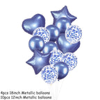 14Pcs Multi Confetti Balloons For Happy Birthday Party Balloons In Several Luxury Variant Helium Ballons For Celebrations for Boy Girls and  Babies party - SJB-DIAMOND ELITES