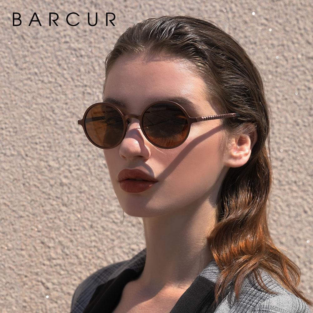 Round Luxury Polarized Universal Retro Modern Sunglasses With High Quality Metal Frame And UV400 Protection - SJB-DIAMOND ELITES
