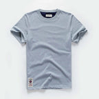 Classic Cotton Men's Solid O-Neck Tee THRIXINE