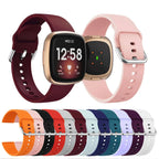 Fitbit Versa & Sense Silicone Strap - Soft and Flexible - SJB-DIAMOND ELITES