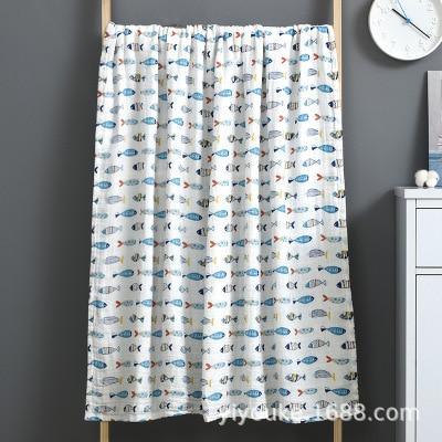 Muslin 100% Cotton Baby Swaddles Soft Newborn Blankets Bath Gauze Infant Wrap Sleep sack Stroller .