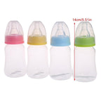 Baby Unisex Newborn 120ml Nursing Nipple Bottle Silicone Milk Water Feeding Bottle For Babies