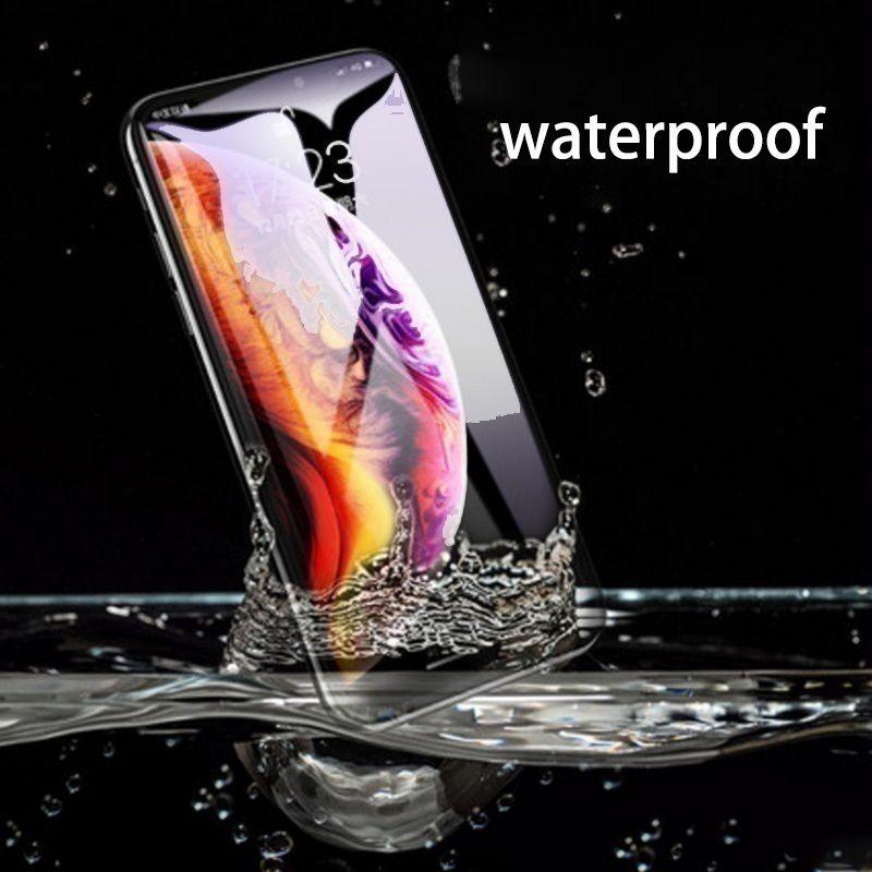 500D Curved Protective Glass For iphone SE 2020 6 6S 7 8 Plus Tempered Glass Film on iPhone X XR 11 Pro XS Max Screen Protector Anti-Fingerprint Tempered Glass Film Full Screen Case Friendly Bubble Free for iPhone Stevvex