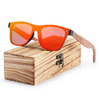 Polarized Black Walnut Wood Sunglasses Men Square Women Sun Glasses UV400 Oculos Gafas Oculos de sol masculino - SJB-DIAMOND ELITES