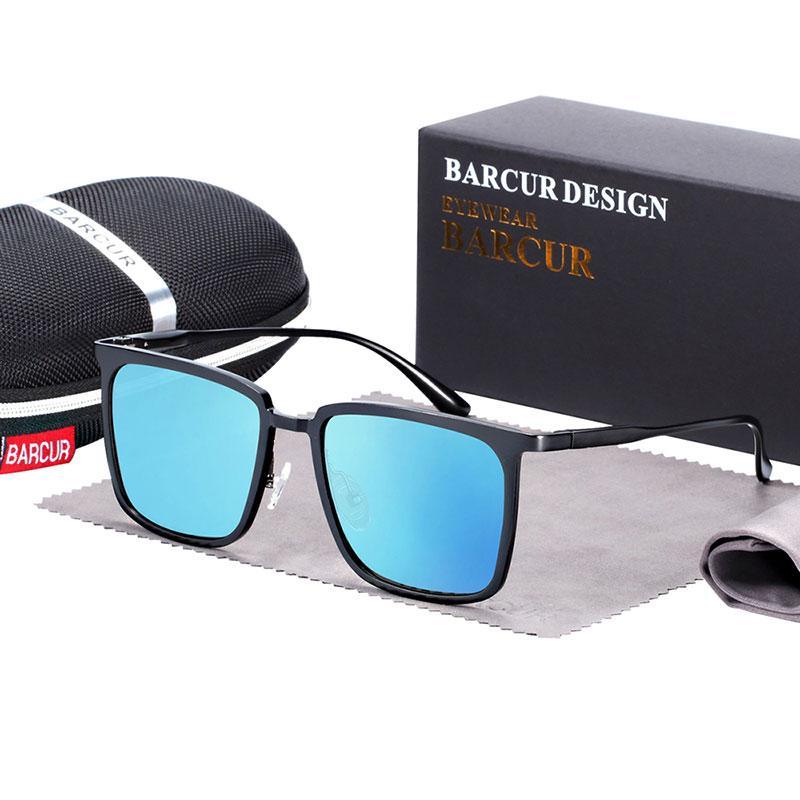 New Elegent Polarized Square Sunglasses Aluminium Magnesium Sunglasses  for Men and Women With UV400 Protection - SJB-DIAMOND ELITES