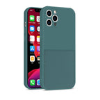 Simple Wallet Case For iphone Silicone Case For iphone 13 12 11 Pro Max Mini With Card Holder Cover Classic Silicone Full Protection Anti-Scratch Shockproof Case Stevvex