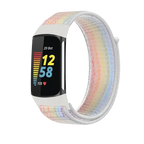 Fitbit Charge 5 6 Nylon Velcro Band - Durable Comfortable Strap - SJB-DIAMOND ELITES