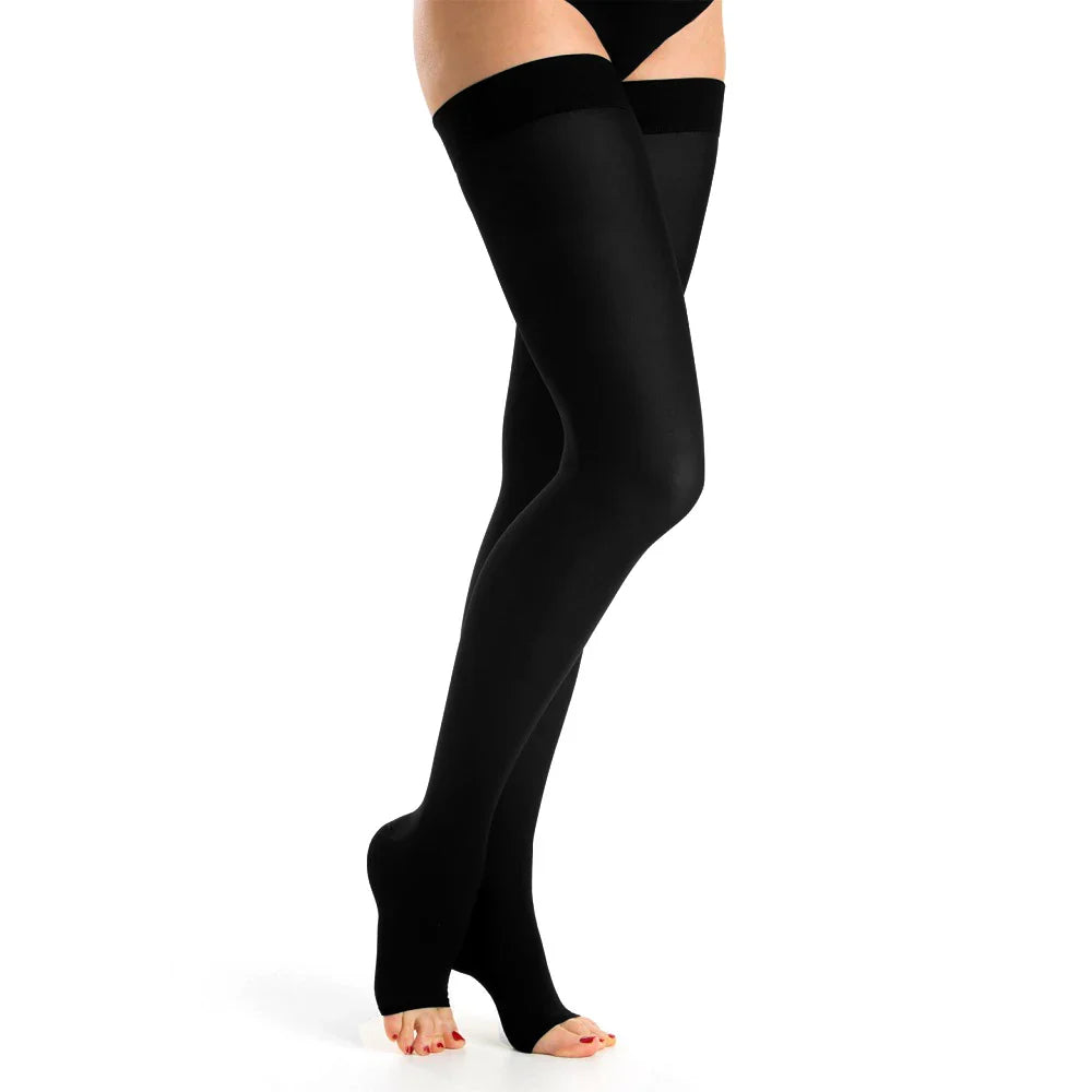Compression Stockings Men Women,Open Toe,20-30 mmHg Graduated Support Socks DVT,Maternity,Pregnancy,Varicose Veins,Shin Splints Lootquake LLC