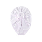 Infant Baby Headbands Solid Cotton Knot Turban Headband For Girls  Beanie Hat Headwear For Girls