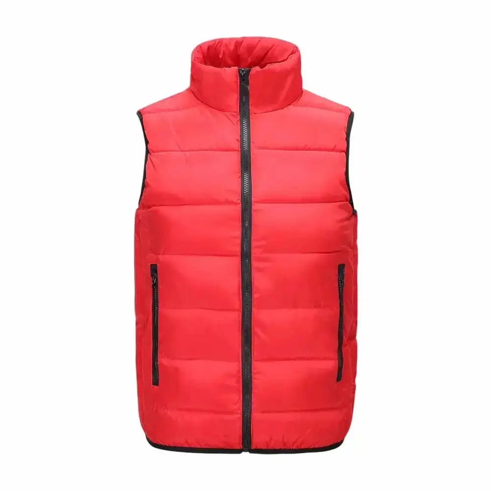 Customized/DIY logo vest personality logo casual men's and women's slim sleeveless top vest autumn and winter clothing