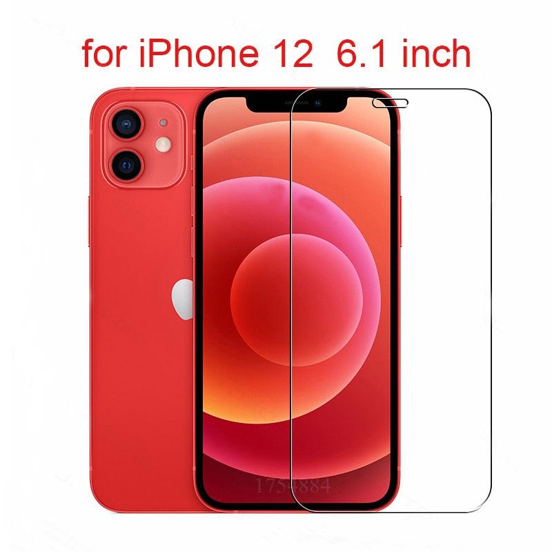 10 Pieces Tempered Glass For iPhone 11 Pro Max 6 6s 7 8 Plus 5 5s SE 2020 Screen Protector Film For iPhone 12 Pro X XS Max XR 4s Shatterproof Tempered Glass for iPhone Stevvex