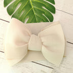 Modern Luxury Big Puff Bow Baby Girl Headbands for Girls Baby Turban Headband For Girls Baby