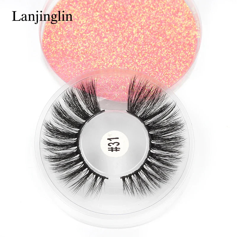 4/100 Pairs Wholesale Fake Lashes 3D Mink Eyelashes Fluffy Dramatic Lashes Cruelty Free False Eye lashes Makeup Tools maquillaje Lootquake LLC