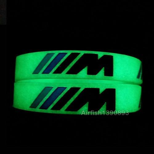 Hologram Bracelet ///M Sport M Power Black White Silicone Wristband Bangle for Auto Club Fans M3 M5 M6 3/5/7 Series - SJB-DIAMOND ELITES