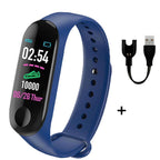 Smart Fitness Waterproof Sports  Watches  For IOS and Android Sistems  Smartwatch With Heart Rate Monitor and Blood Pressure With Several Functions For Men Women and Kids - SJB-DIAMOND ELITES