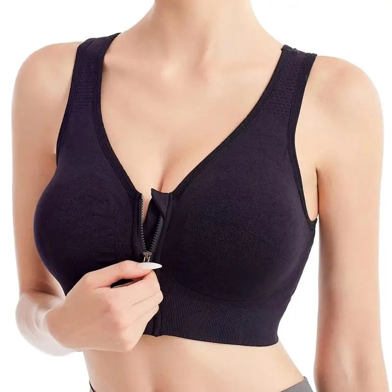 ZipFit Seamless Shockproof Bralette - Breathable Comfort - SJB-DIAMOND ELITES