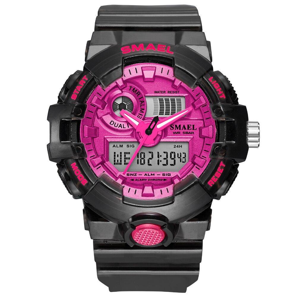 Sport Digital Watch for Men and Woman With Luminous Dual Time Waterproof 5 Bar Modern Men's Military Wristwatch WIth Night Mode - SJB-DIAMOND ELITES