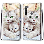 Flip Case For Xiaomi Redmi Note 8 Pro 7 8T note4 4X Phone Case Leather Wallet Book Cute Cat Cover For Redmi 8 8A 7 7A 4 4X Cases Leather Wallet Flip Card Slots Holder Cover Side Pocket Shockproof Protective Magnetic Closure Bumper Phone Cases